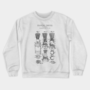 SHAVING BRUSH patent Crewneck Sweatshirt